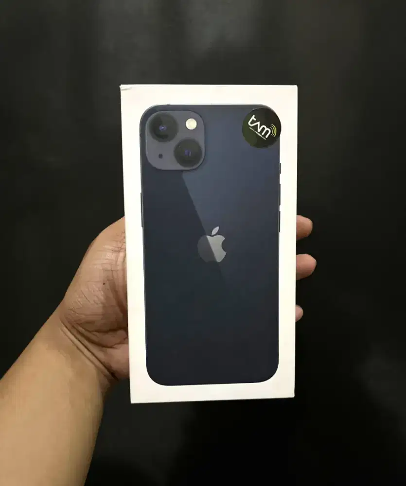 iPhone 13 128gb midnight iBox new segel baru