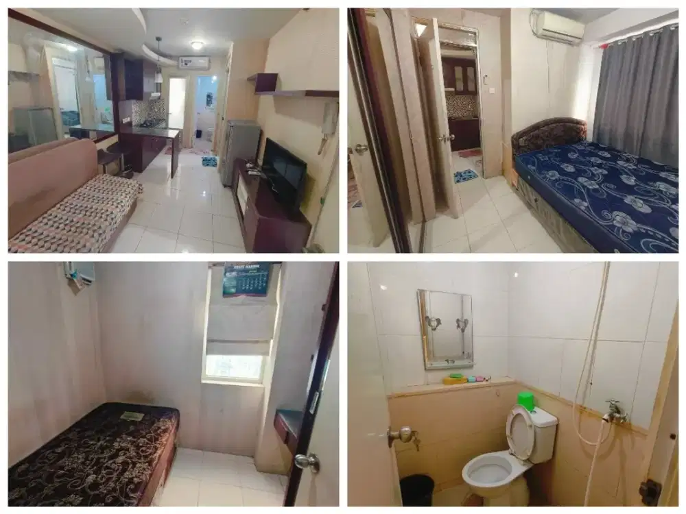 Disewa Apartemen Gading Nias - T. Emerald, 2 BR, Furnish, Murah, Ready