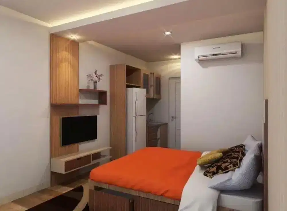 PROMO sewa unit harian studio full furnished apartemen bassura city