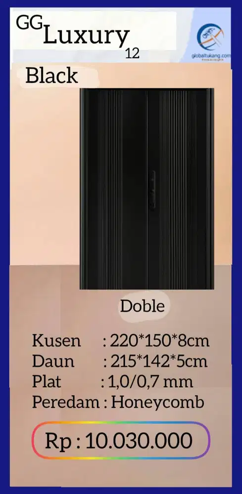 Jual Pintu baja kualitas premium kota Padang