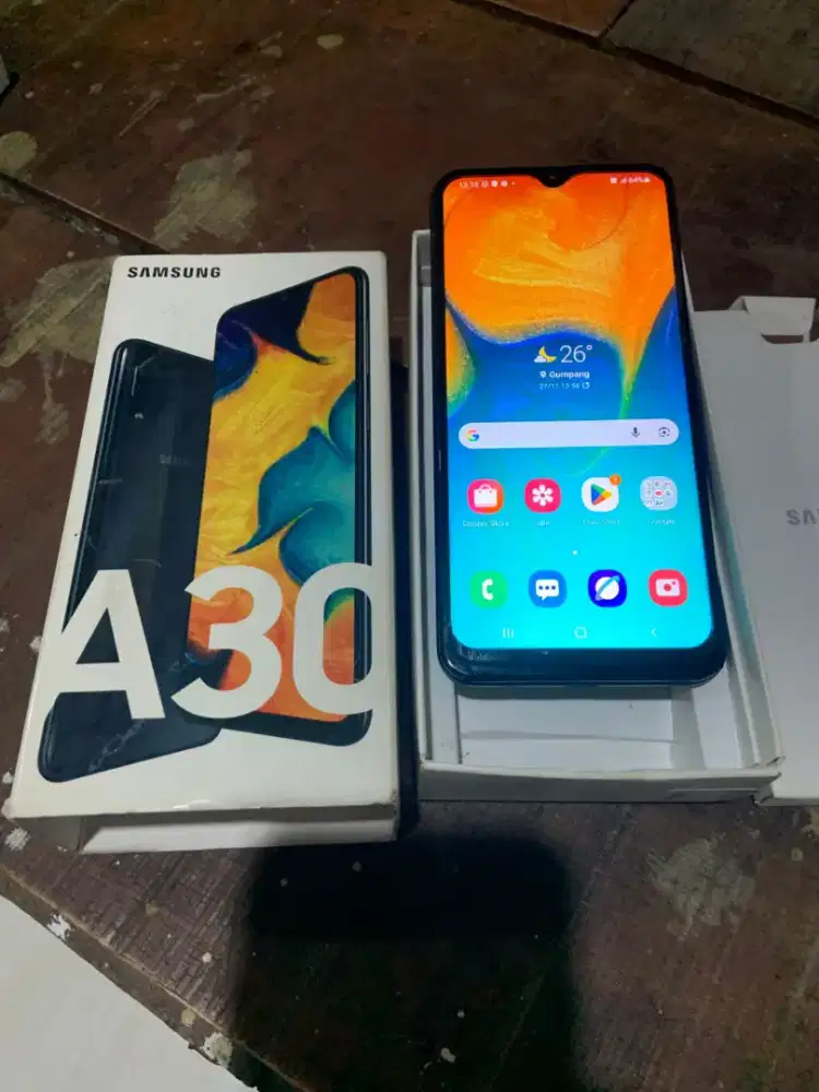 Aamsung A30 4/64gb resmi fungsi lancar semua