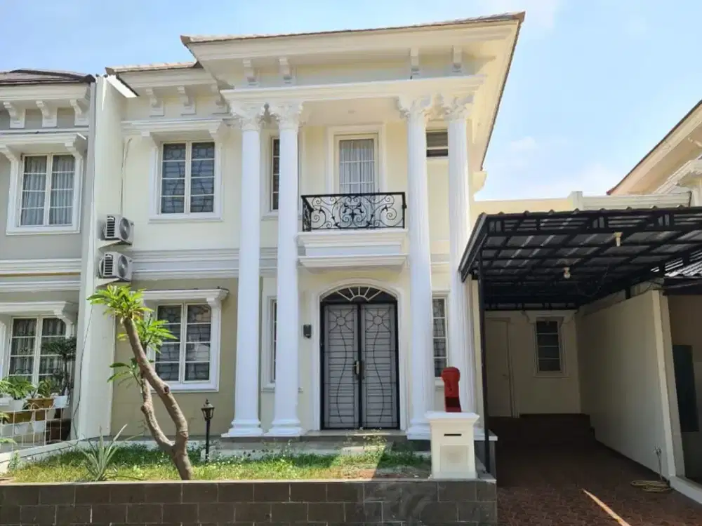 Dijual atau Disewakan Rumah Full Furnished di Cluster Oakwood Lippo Cikarang, SHM (Nego)