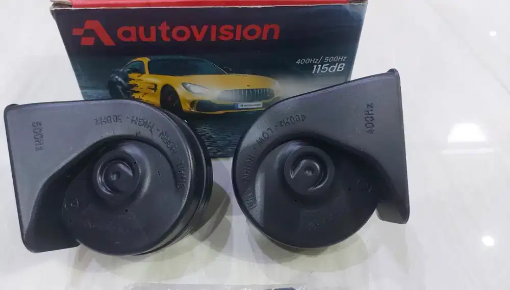 Klakson AUTOVISION kencang suara premium eropa tinggal tancap