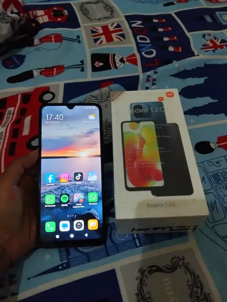HP redmi 12c fullset