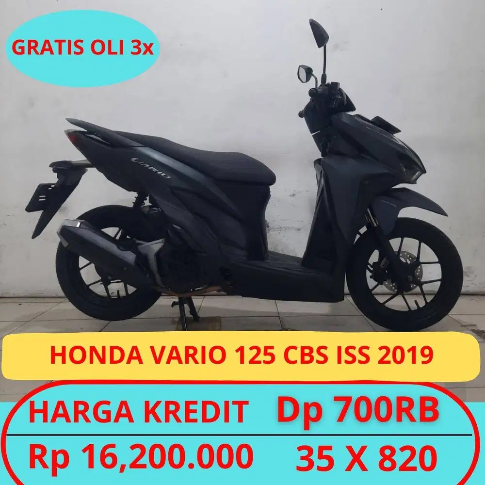 HONDA VARIO 125 CBS ISS 2019 DP HANYA 700 RIBU GUYSSS