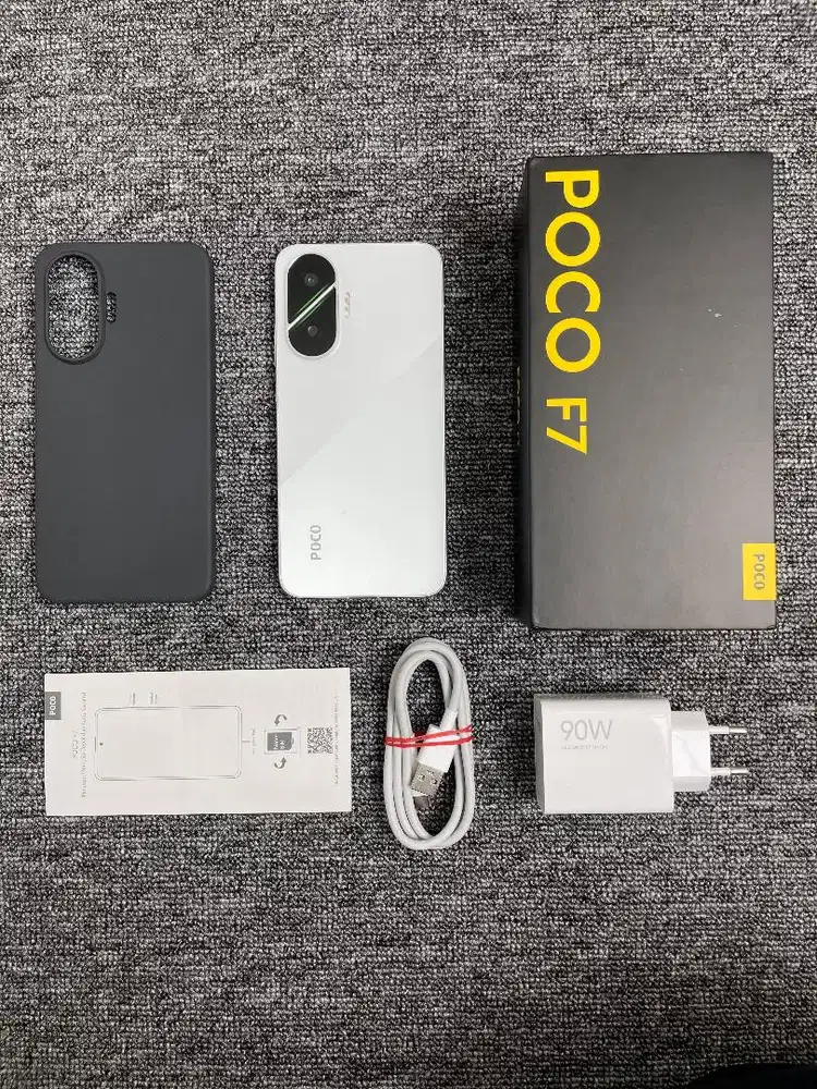 DIJUAL POCO F7 5G 12/512GB FULLSET - SECOND