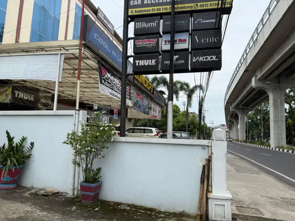 DIJUAL GEDUNG KANTOR 4 LANTAI JALAN ANGKATAN 45 PALEMBANG