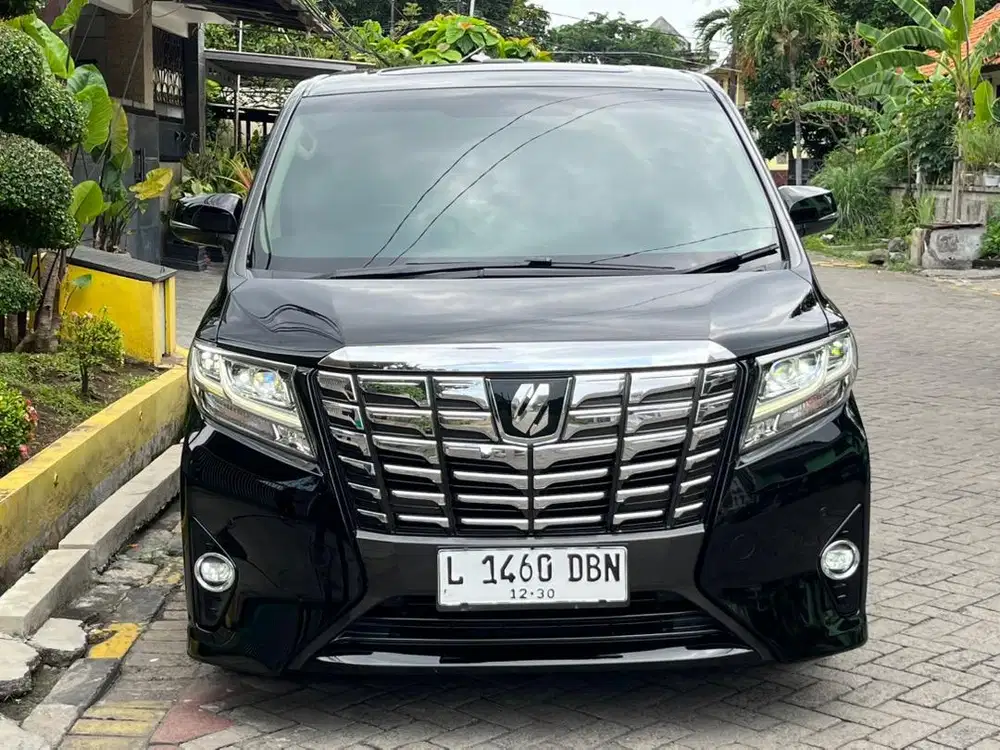 LOW KM 59rb -TOYOTA ALPHARD TRANSFORMER 2.5 G ATPM FACELIFT 2015 MATIC