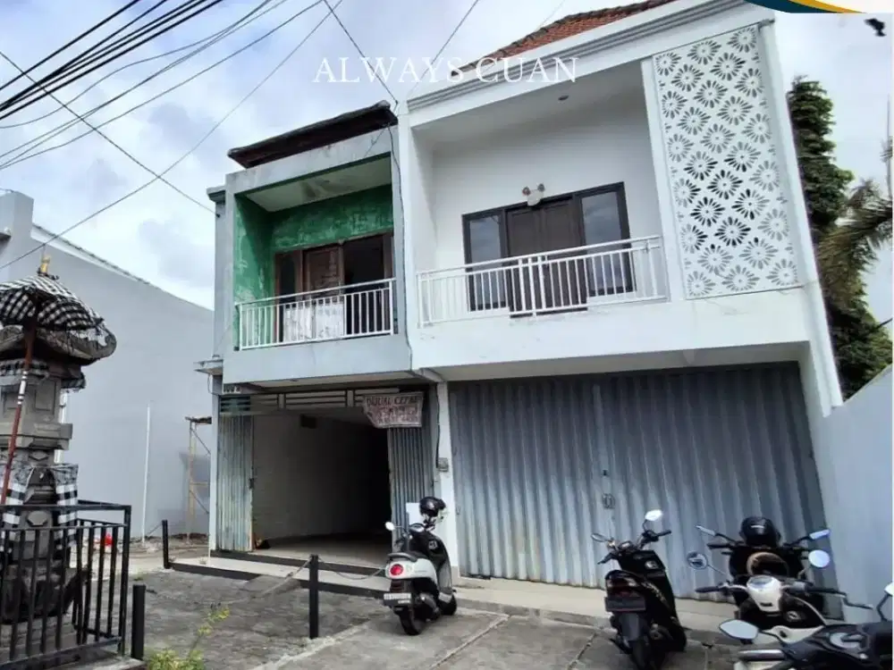 Ruko 2 lantai dijual siap dipakai area renon