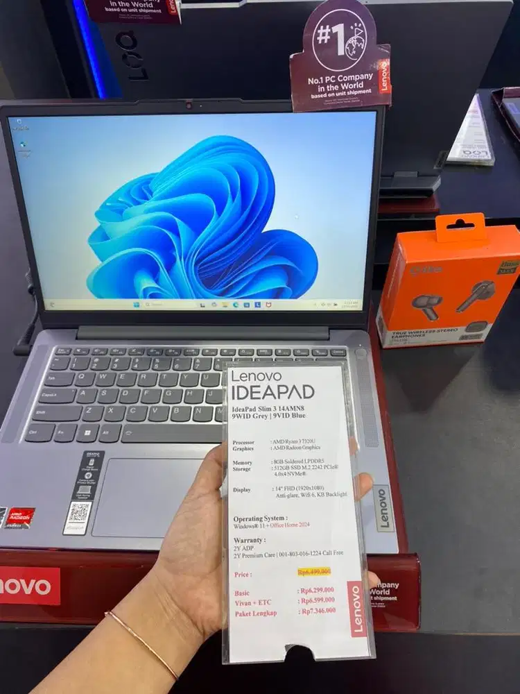 LENOVO IDEAPAD SLIM 3 || PROMO CICILAN MULAI 700rb perbulan