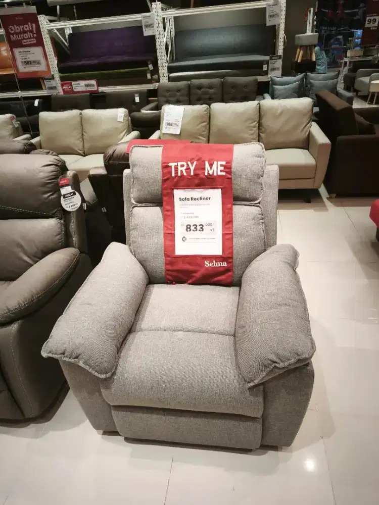 Sofa Recliner Baru Murah