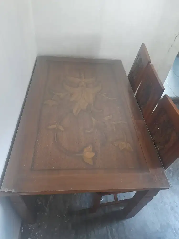 Jual meja makan jati