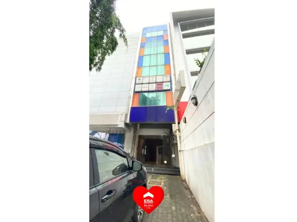 Gedung Kantor 5 Lantai di Jl. Melawai Raya, Kebayoran Baru, Jakarta Selatan