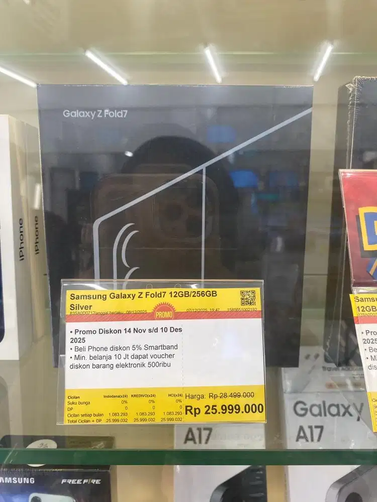 Samsung Galaxy Z Fold7 12GB/256GB #CicilanPakaiKREDIVO