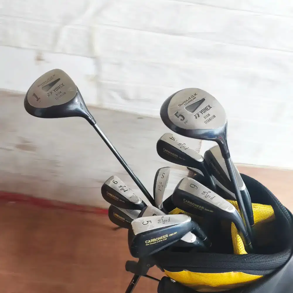 DIJUAL – FULL SET STIK GOLF (LENGKAP & SIAP MAIN) Stick Golf