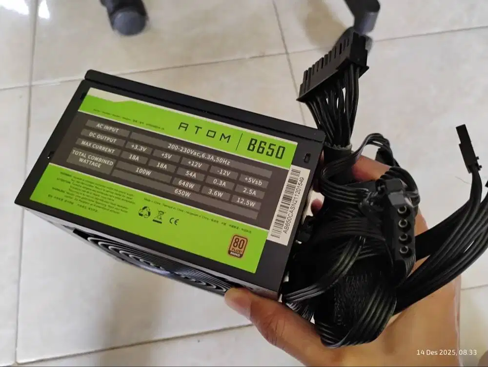 ANTEC ATOM B650 650W 80+ BRONZE