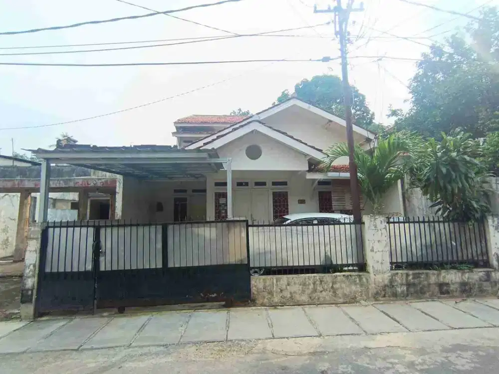 Rumah Lama LT 177m² di Komp IKPN Bintaro Jakarta Selatan