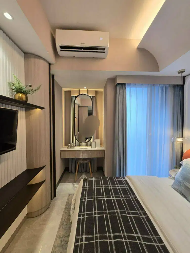 DISEWAKAN APARTEMEN BELLA PAKUWON CITY MALL LANTAI 20 FURNISHED - BARU