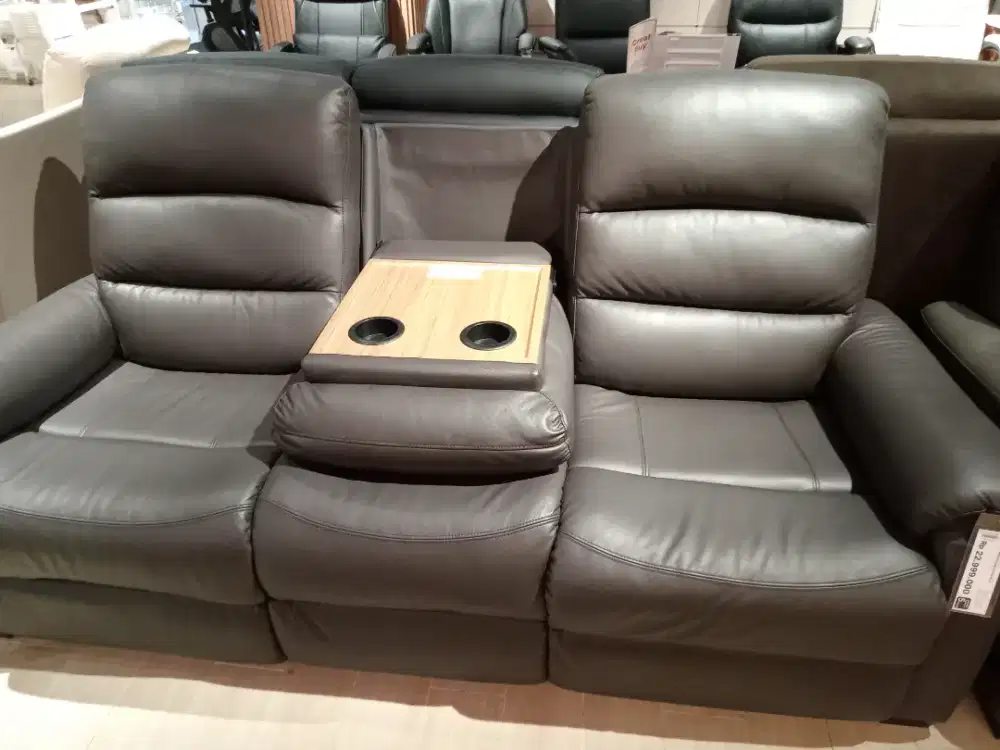 SOFA ELECTRIC COKLAT GELAP NITORI