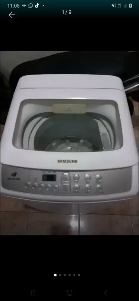 JUAL MSN CUCI 1 TABUNG OTOMATIS (SAMSUNG-7.5KG) NORMAL SIAP PAKAI