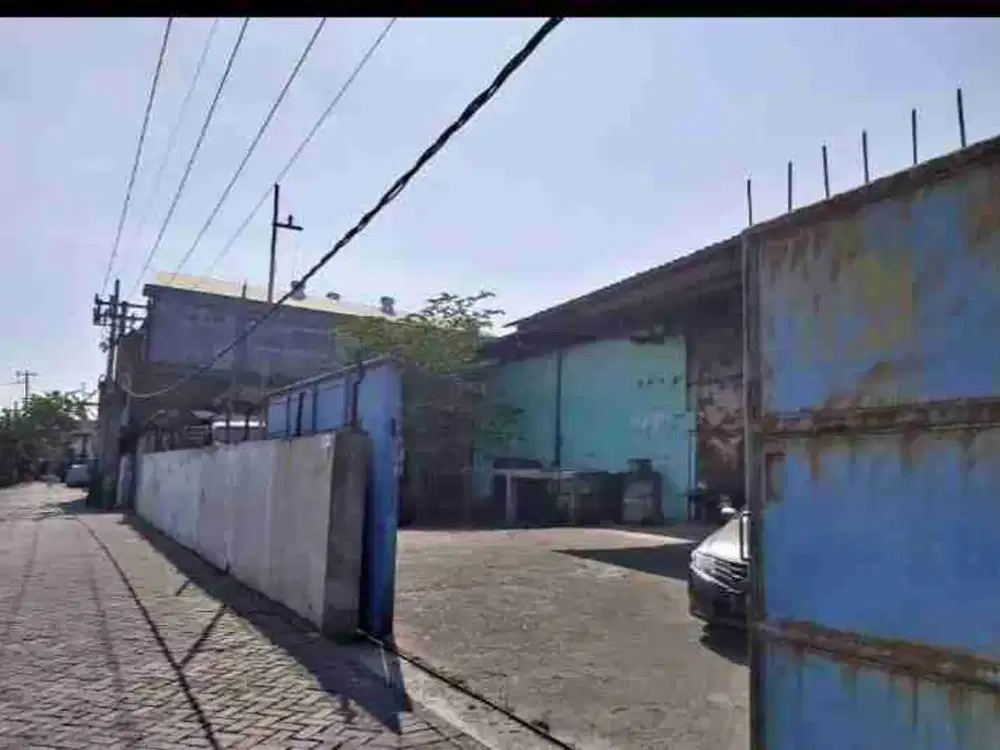 Dijual Murah Gudang Hitung Tanah di Tanjungsari Sukomanunggal Surabaya hanya 3 jutaan per meter Container Masuk