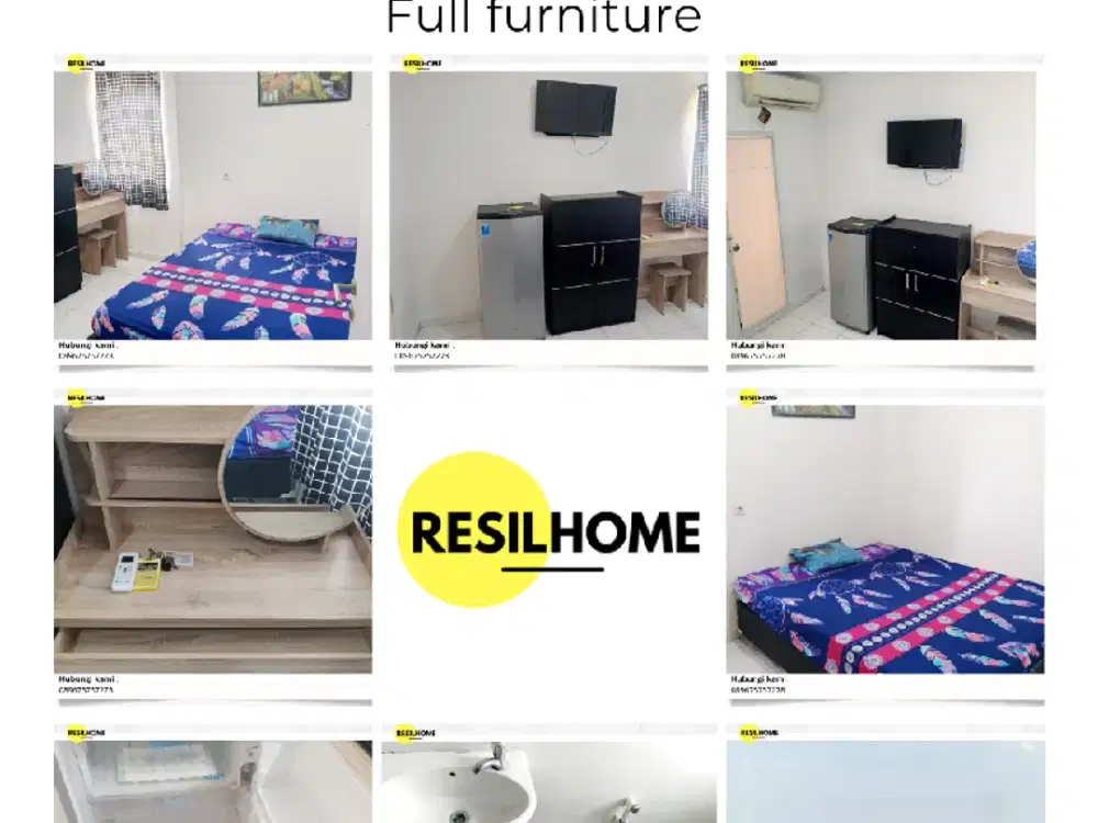 sewa bulanan termurah apartemen Aeropolis ar3 tower 1 neglasari sebrang bandara Soekarno-Hatta Tangerang Selatan Banten furnished