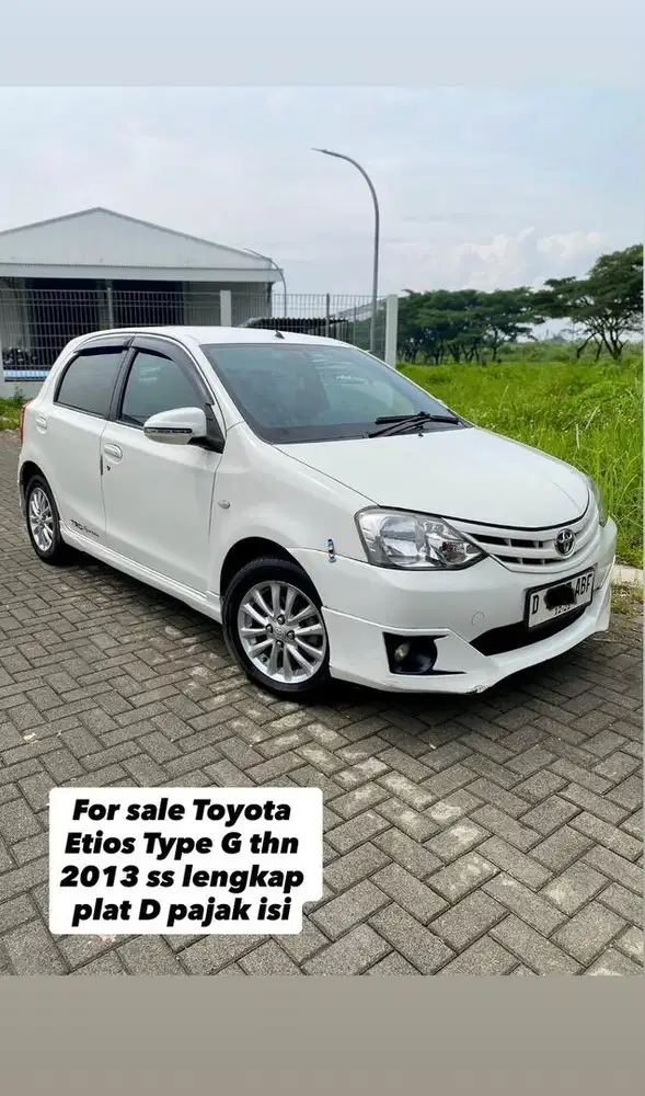 Toyota Etios valco type G 2013