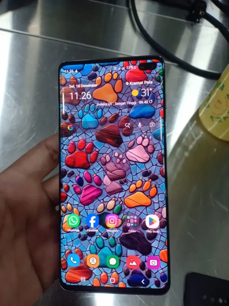 Samsung S10 Plus 8/128 hp charger