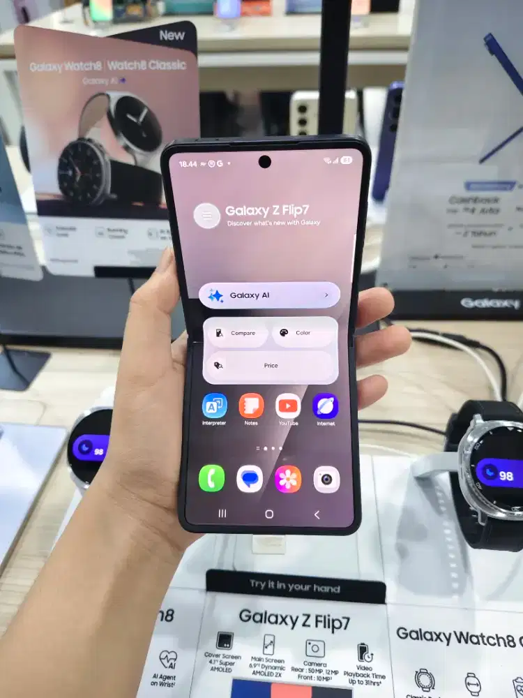 Promo New Galaxy Z Fold 7 Garansi Resmi | Promo Kartu Kredit Only