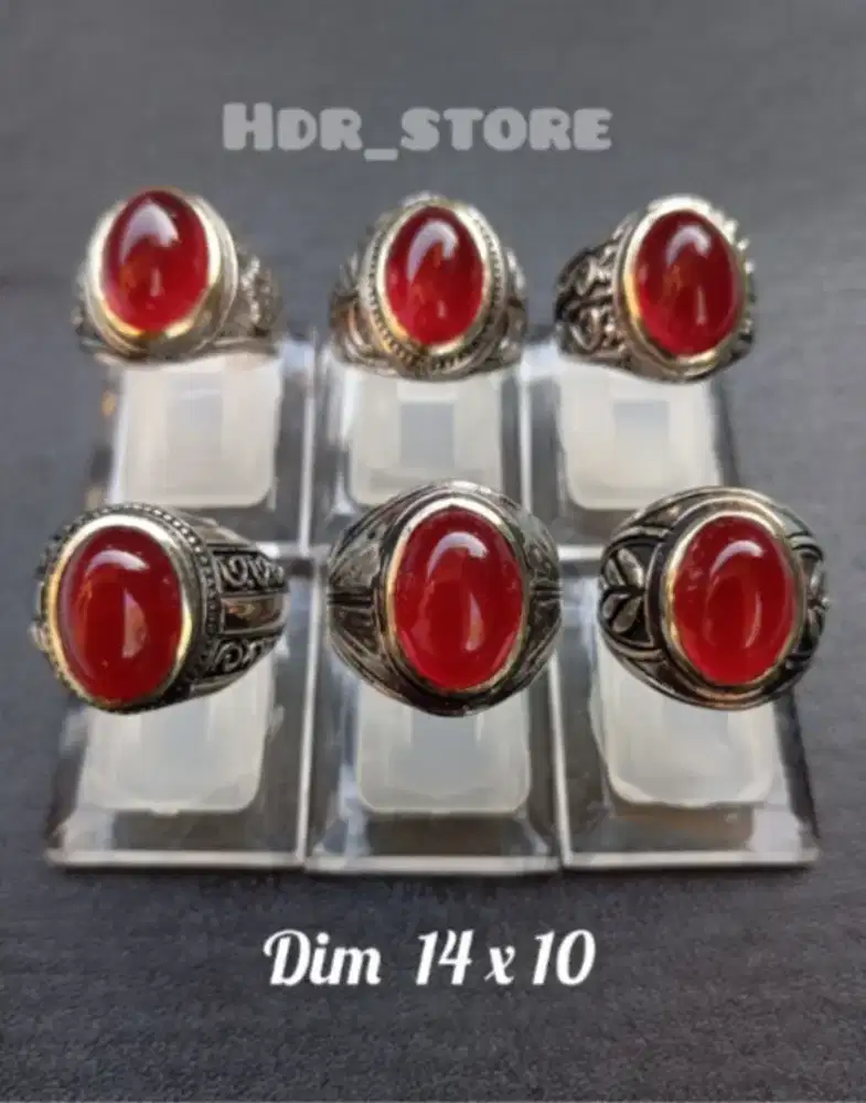 BATU CINCIN NATURAL RED BARON