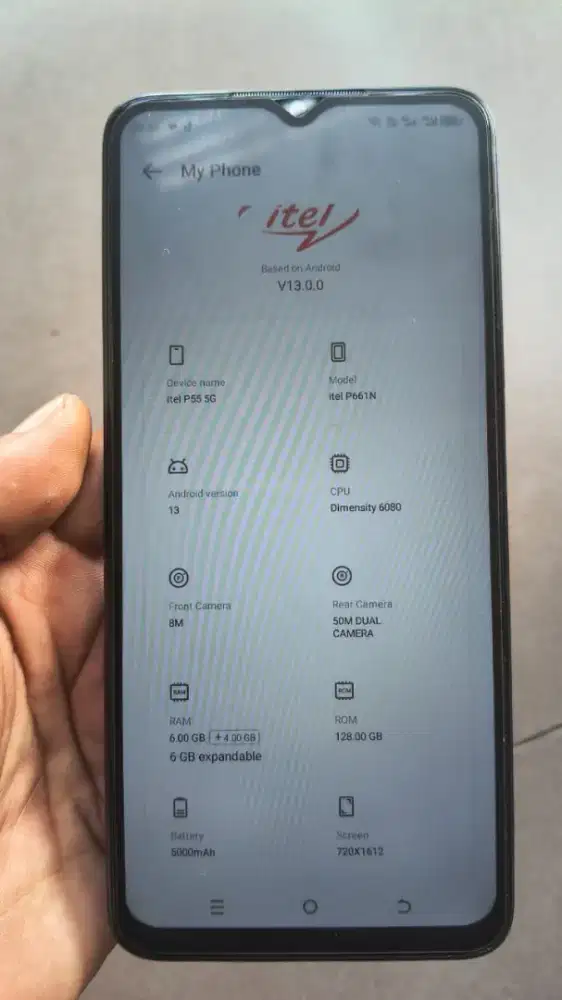 For Sale Itel P55 5G 6/128