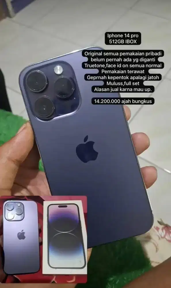 Iphone 14 pro 512GB Ibox
