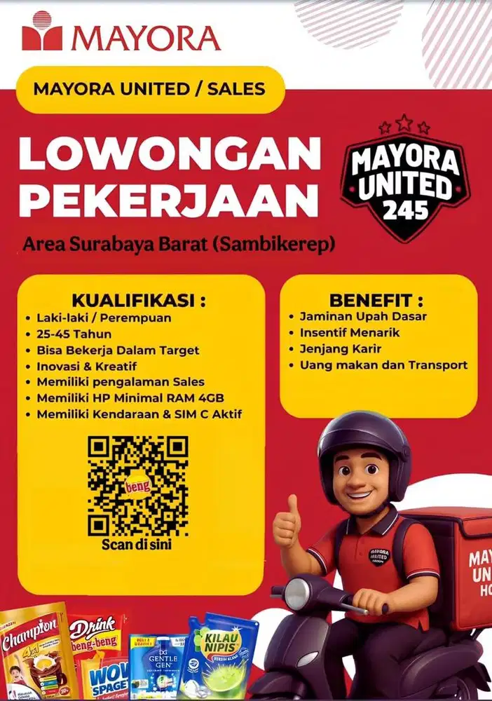 Direct Sales (Mayora United Home)