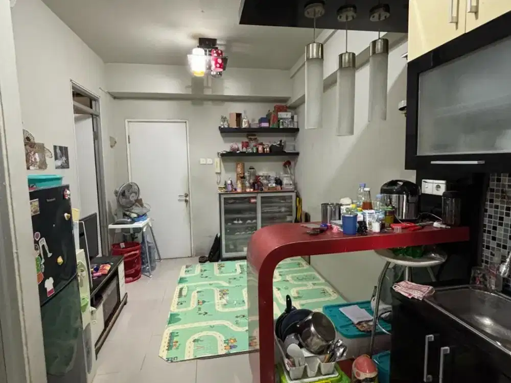 HRG MENARIK APARTEMEN GRAND EMERALD GADING NIAS KELAPA GADING UKU 35 M2 2 KAMAR LANTAI 22 SEMI FURNISHED HRG BAGUS