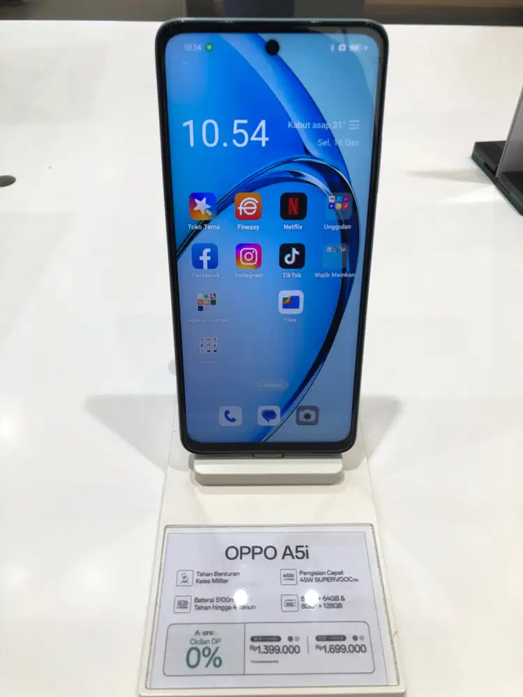 Promo cicilan Oppo A5i free cicilan 1-2x