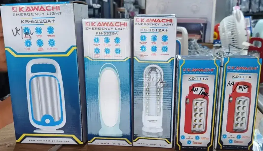 Lampu emergency LED saat mati lampu