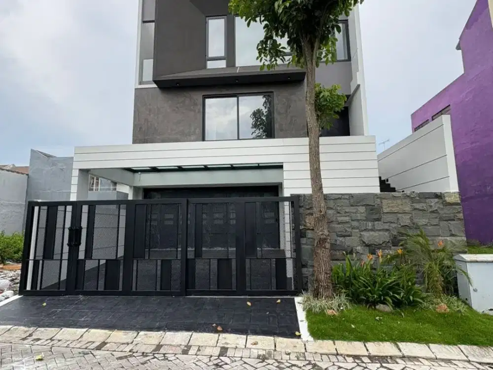 DIJUAL RUMAH BARU 3 LANTAI CITRALAND SURABAYA BARAT Area Eastwood Greenwood Woodland Taman Puspa Raya Diamond Hill Waterfront