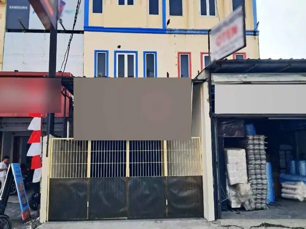 Ruko 3.5 Lantai di Pinggir Jalan Duri Kosambi Raya Cengkareng, Akses Tol, Cocok Kantor