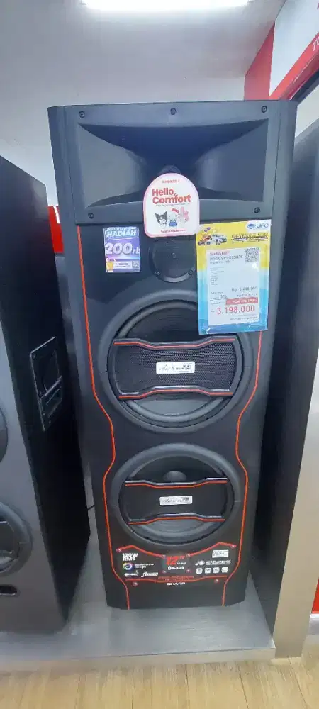 Speaker Aktif Sharp CBOX SPRO Kredit Dp 0 Syarat KTP