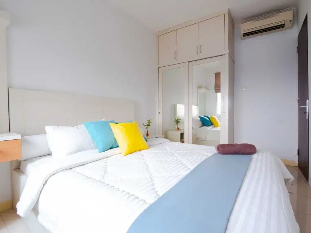 3BR Apartemen Casablanca Mansion, Disewakan Bulanan Fully Furnished, City View - Lokasi Tebet, Dekat Mall Kokas, Kawasan CBD, RS MMC