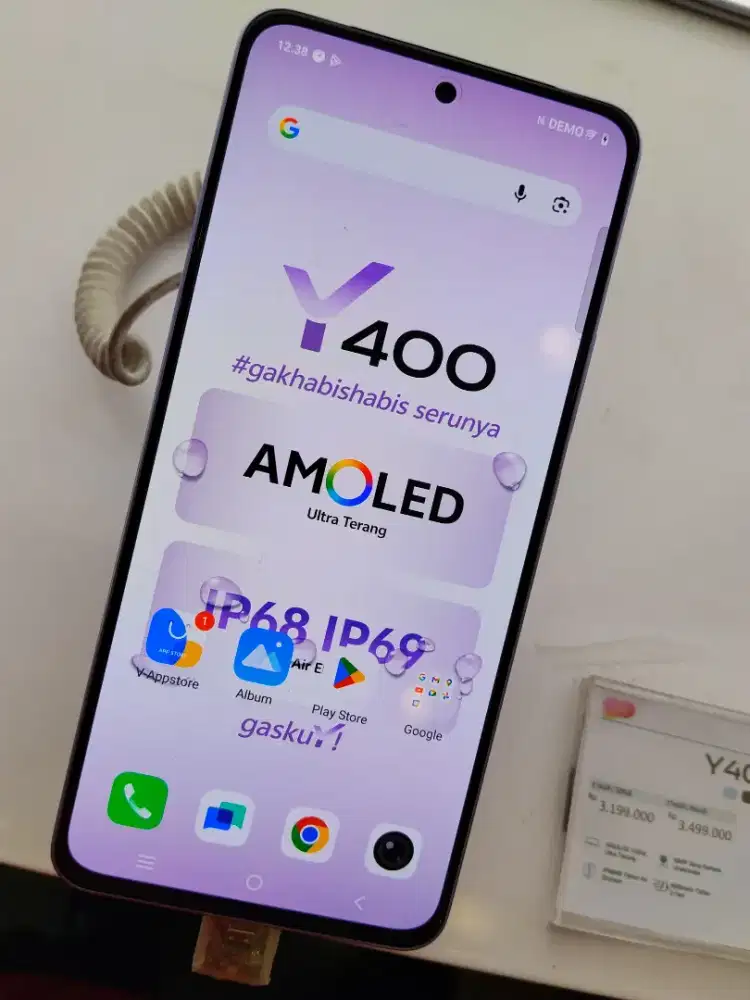 VIVO Y400 16 256GB bisa dicicil dengan homecredit