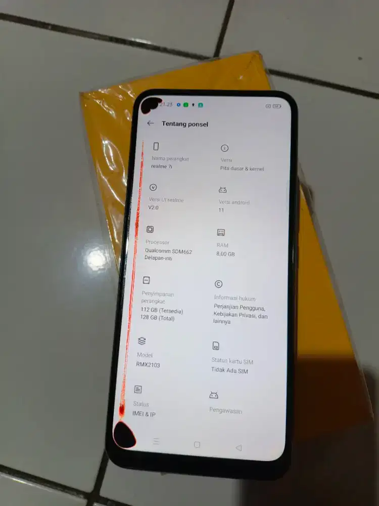 Realme 7i 8 128 hp dus