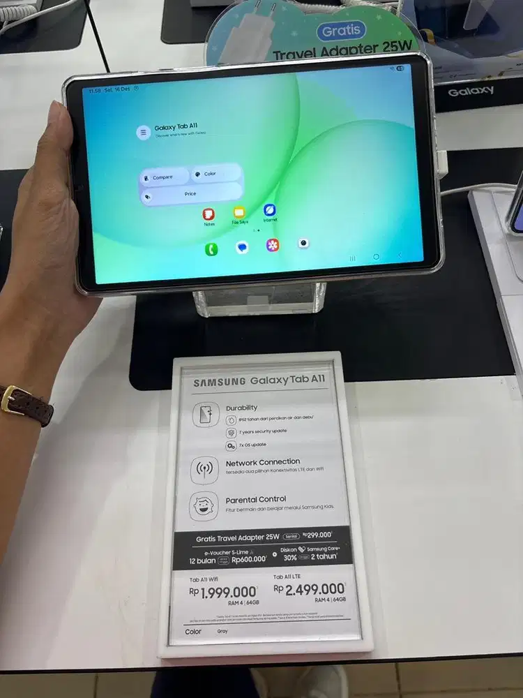 CICILAN SAMSUNG TAB A11 DENGAN HOMECREDIT