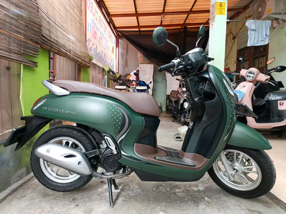 PJK OF HONDA SCOOPY PRESTIGE 2024 MULUS BS TT 2023 DI CILEDUG HRGA PAS