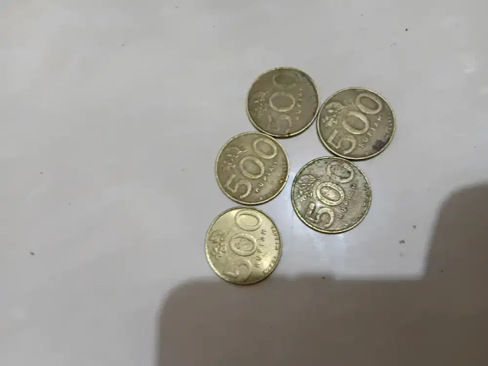 Uang 500 kuno tahun 1997 dan 2000