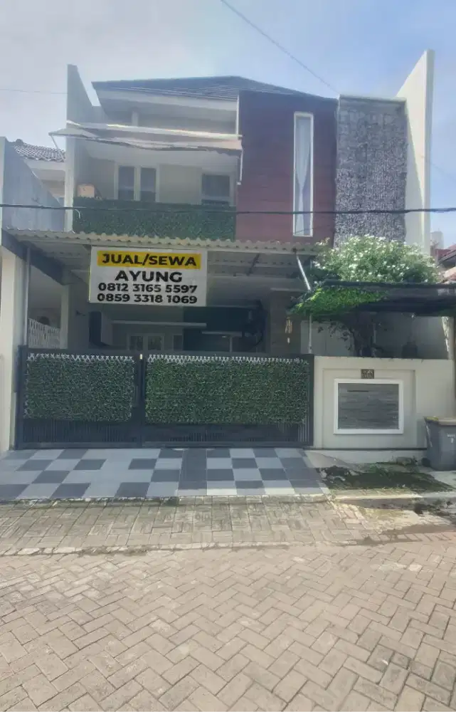 DIJUAL Rmh 2Lt Full Furnish siap huni diperumh Puru Mas Surabaya