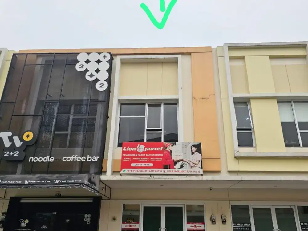 Ruko Pisa Grande Gading Serpong Siap Pakai Kondisi Rapi Baru Di Cat