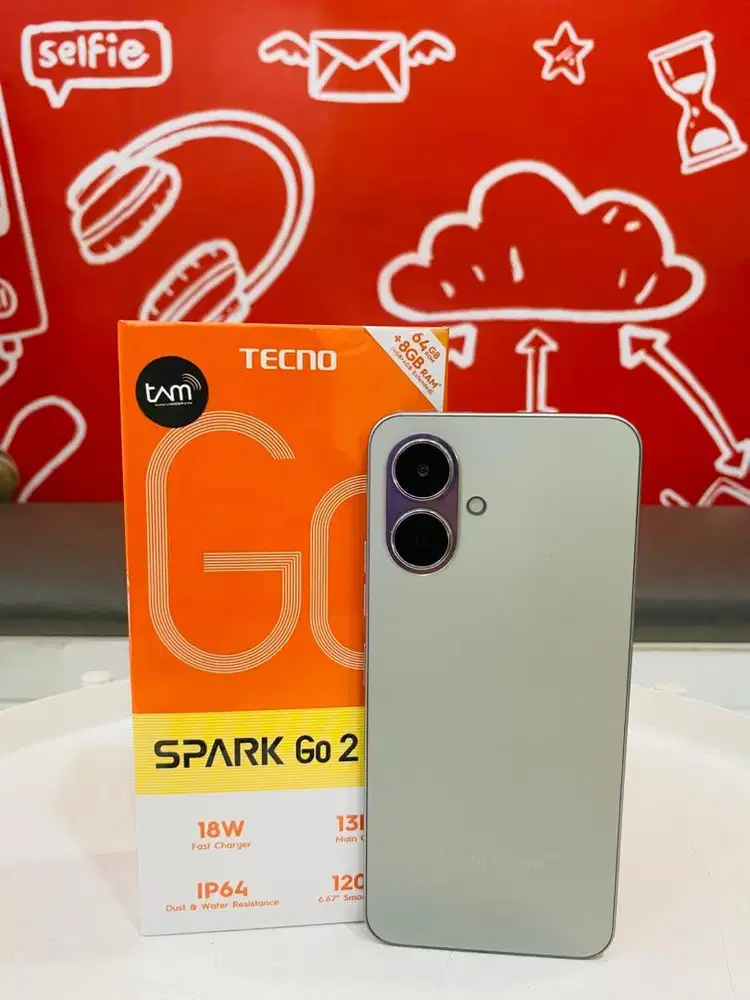 READY STOK TECNO SPARK GO 2 4/64