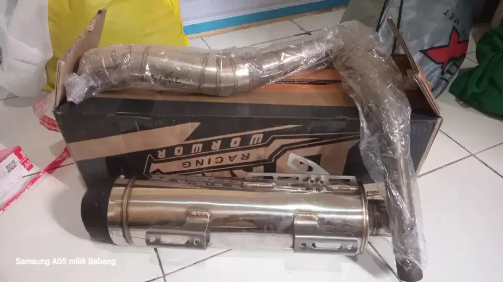 Knalpot honda sonic jual bu
