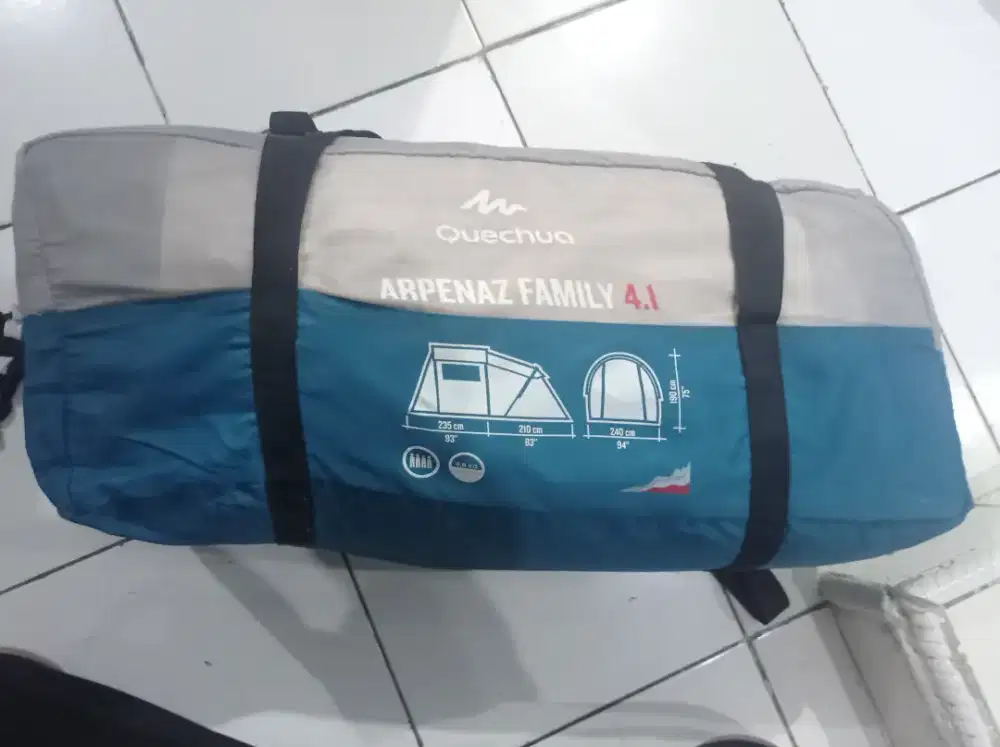 Jual tenda baru beberapa kali pemakaian